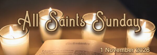 Join us for Sunday Worship! All Saints Sunday reminds us that none of us arrived…